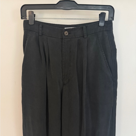 REFORMATION Charcoal Trousers Pants - Picture 3 of 6